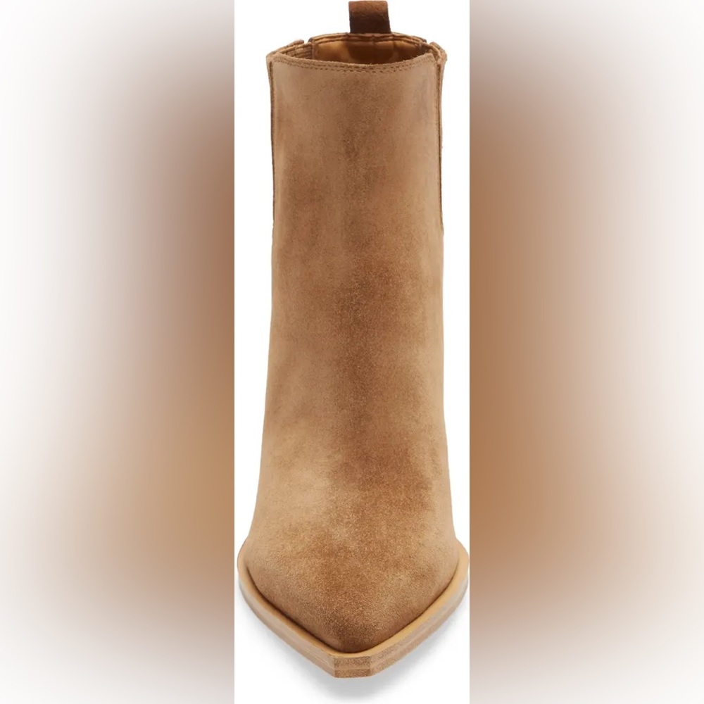 Marc Fisher Mayden Bootie Color Cognac - image 5